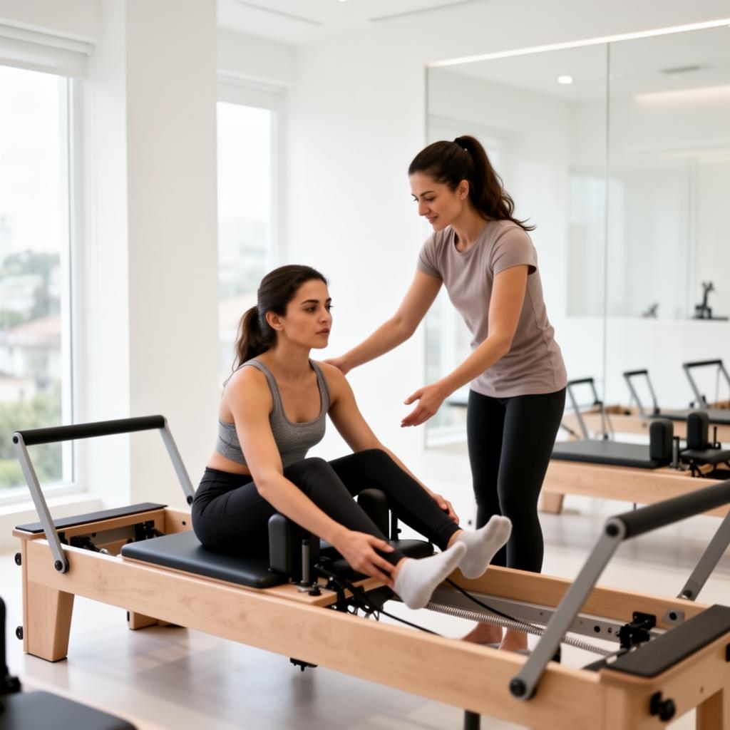 Estúdio de pilates operando com a plataforma Pipegle
